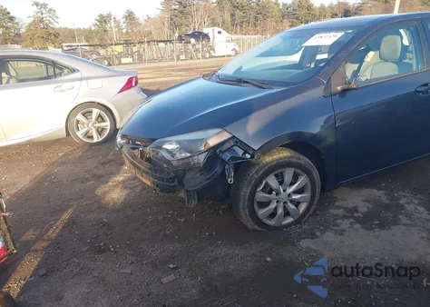 2015 Toyota Corolla Le из США, поврежденный, VIN 2T1BURHE0FC365262
